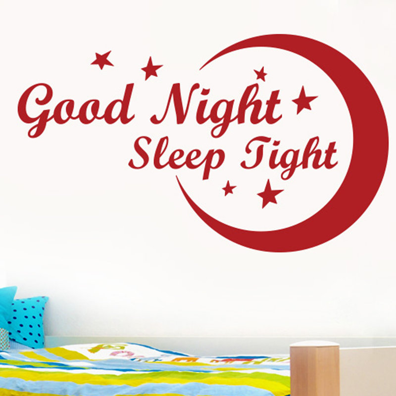 Wall Decal, Dark Red, Large