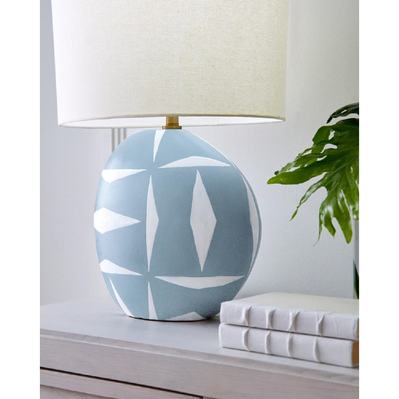 Franz Table Lamp, Semi Matte Lavender