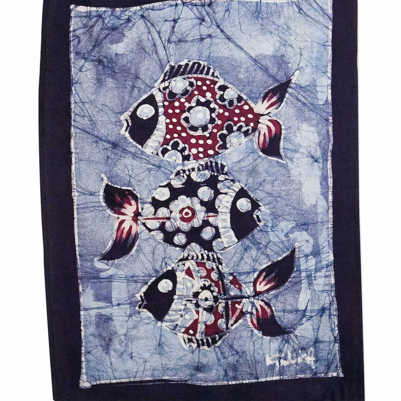 Suspension en coton Batik