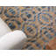 Tapis tressé Egge couleur ciel-726598750