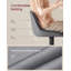 Upholstered Adjustable Height Bar Stool