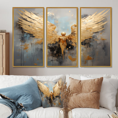 Dorcas - Wings Angel Wall Art Set