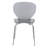 Edenfield Modern Stackable Dining Side Chair – Lightweight Accent Kitchen Chair with Chrome Legs for Kitchen and Dining Room-571781917