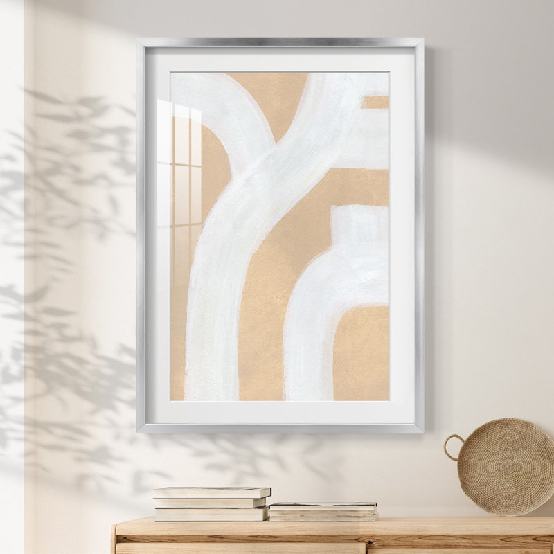 Neutral Winding Paths I -Framed Print