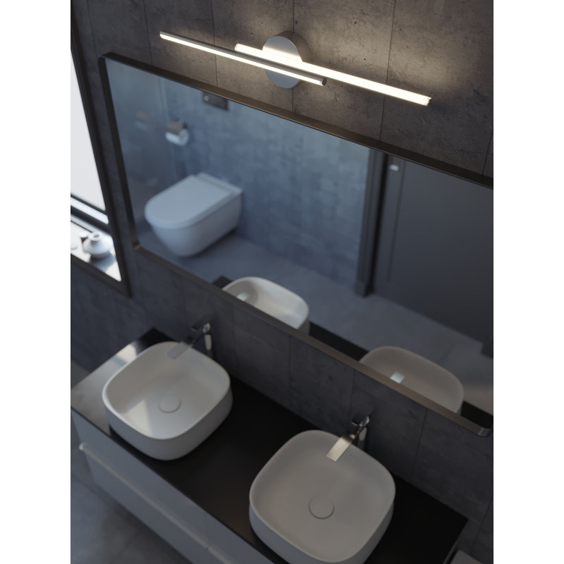 Gailen LED Wallchiere, Satin Nickel