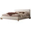 Base de lit grand format Cloud, lit plateforme tapissier blanc avec tête de lit souple, pieds en bois massif, aucun sommier requis, assemblage facile-130530458-130530457