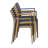 Melissus Stacking Patio Dining Armchair-110883615