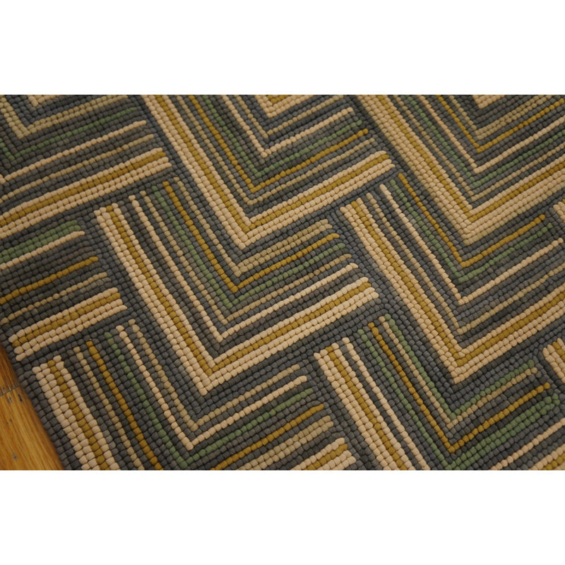 Wool Geometric Indoor Rug