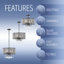 Lustre tambour Colletti-72879320