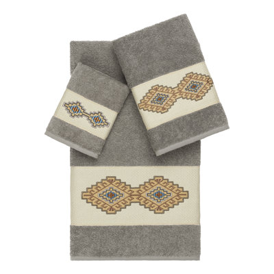 Ensemble de serviettes 3 pièces Gianna