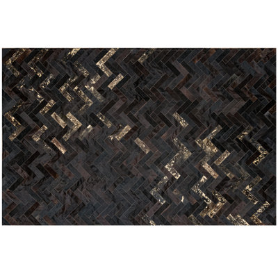 Tapis en cuir de vache Estrella