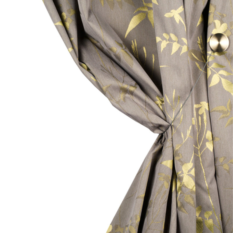 Alma Curtain Holdback/Tieback, 7.5cm H x 20cm W x 3cm D, Gold