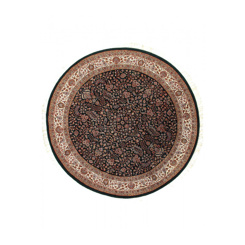 Fine Hand Knotted round Agra 8'2'' X 8'2''