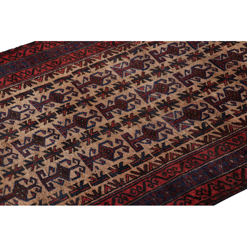 One-of-a-Kind Rectangle 3'4" X 5'6" Hand Knotted Area Rug