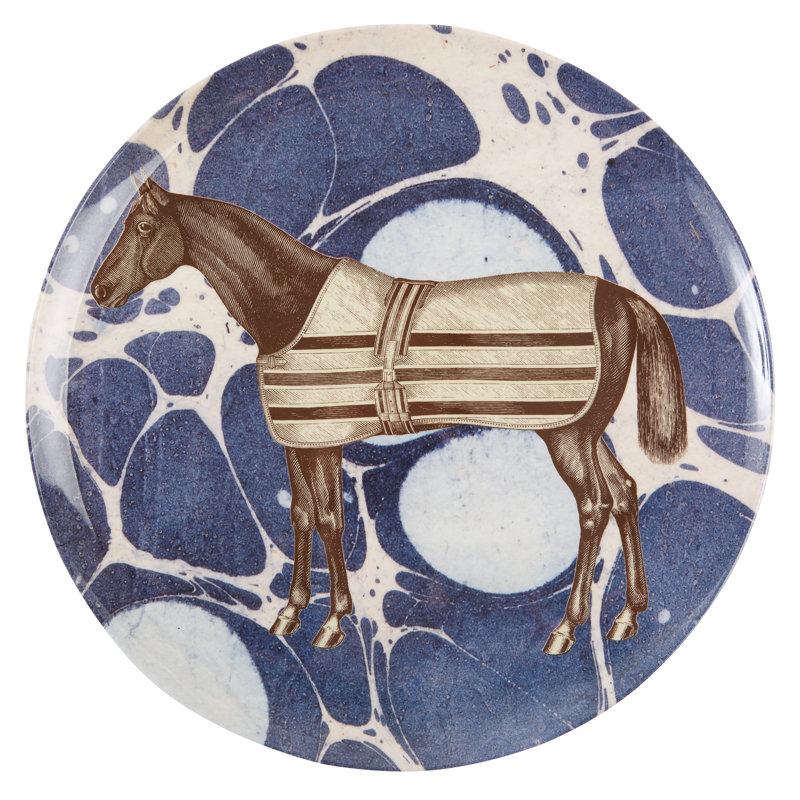 Equus Melamine Dinner Plate