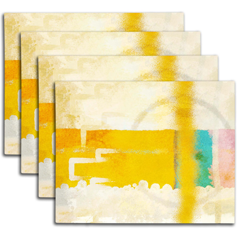 Napperon abstrait en polyester