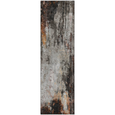 Premium Machine Washable Marasco AMF1640 Abstract Rug