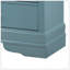 Charmante commode traditionnelle sarcelle