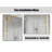Modern & Contemporary Rectangle Bathroom Vanity Mirror Metal Framed Wall Mirror-100211092-100211102