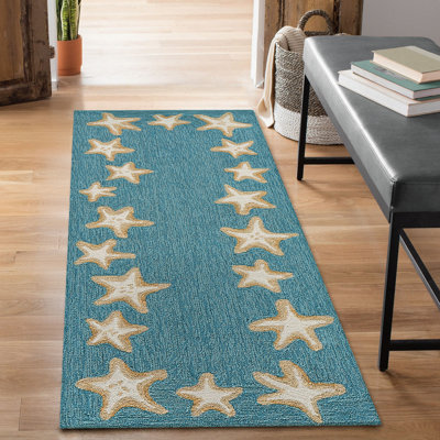 Tapis intérieur / extérieur touffeté à la main Vogt Aqua