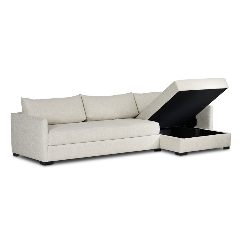 Wickham Leather 2 - Piece Chaise Sectional, Right Arm Facing