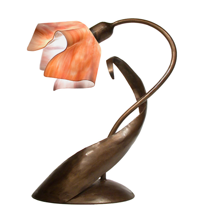 Lampe de table 20 po Dale, Bisque, Brun