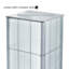 Panneau perforé en plastique H 60 po x l 16 po