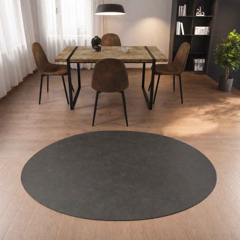 Ensemble de table de salle à manger moderne 5 pièces, en bois aggloméré et en métal, style industriel, pour la maison