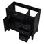 Meuble-lavabo 36 po sans lavabo, base d'armoire seulement, armoire de salle de bain avec tiroirs, structure solide et panneau en bois aggloméré-1236267784