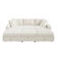 Canapé-lit modulaire Brunella Corduroy-592591230
