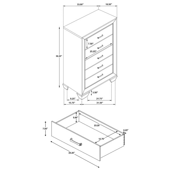 Dimensions du produit