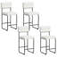 Ensemble de tabourets de bar à hauteur de comptoir 26 po avec structure en métal et repose-pieds-429313429-429313431