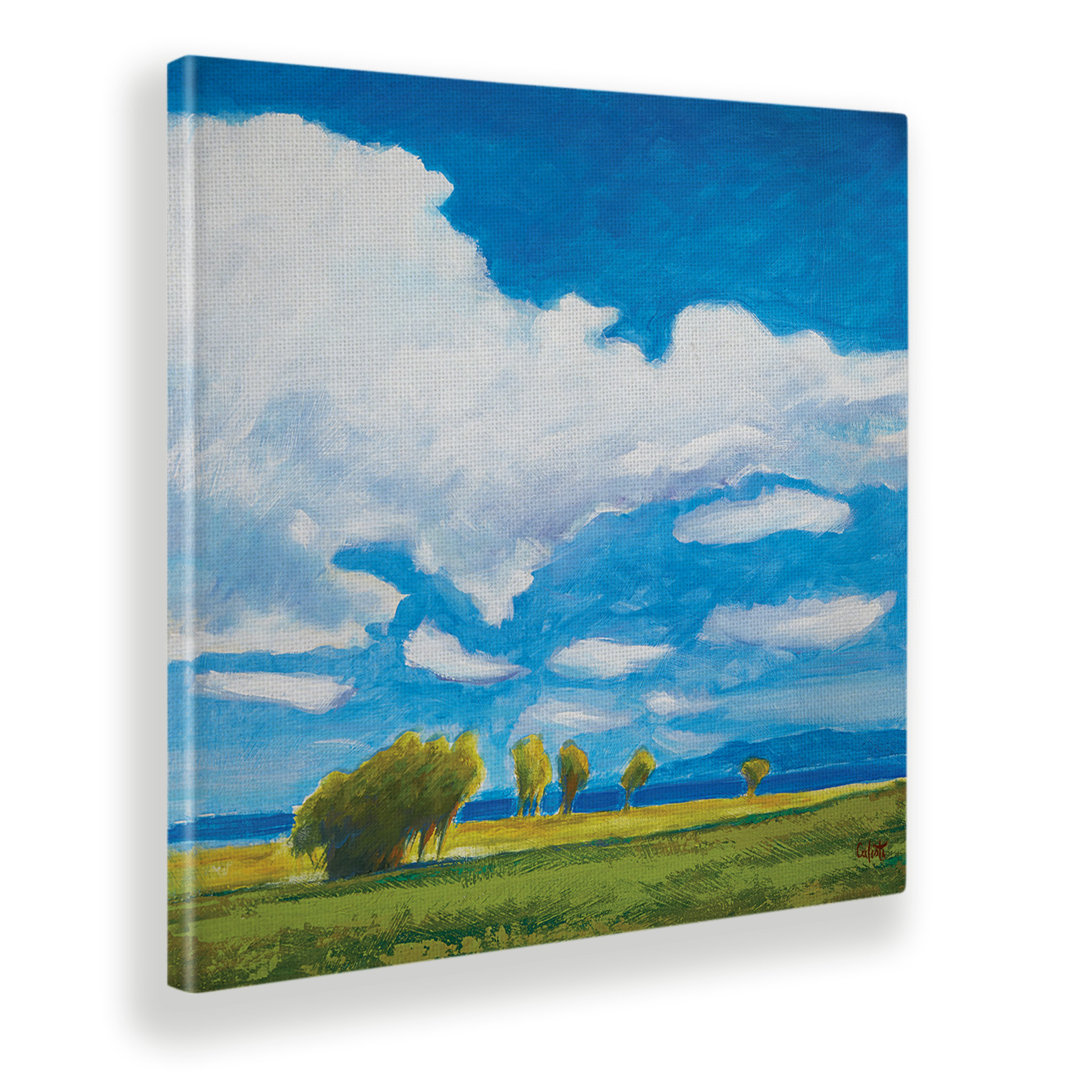 Wandbild Himmel mit weißen Wolken von Stefano Calisti