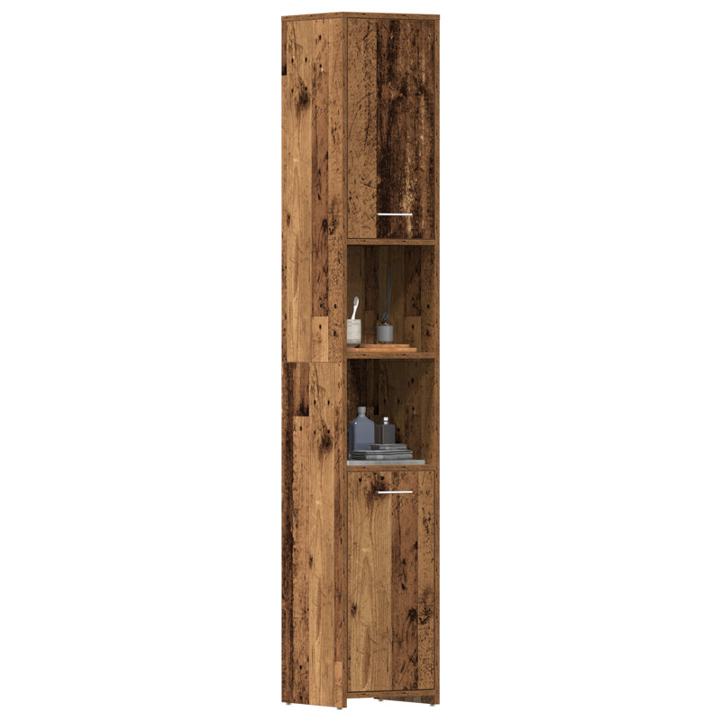 Amissa Bathroom Cabinet, Wood