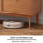 Scandinavian One-Piece Solid Wood Food Cabinet
