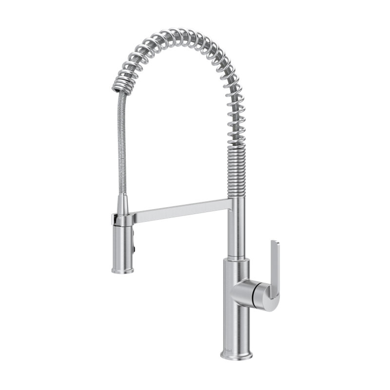 Authentica Pre-Rinse Kitchen Faucet, Stainless Steel
