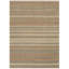 Aquila Striped Area Rug in Earth Green/Orange/Beige-1151933900