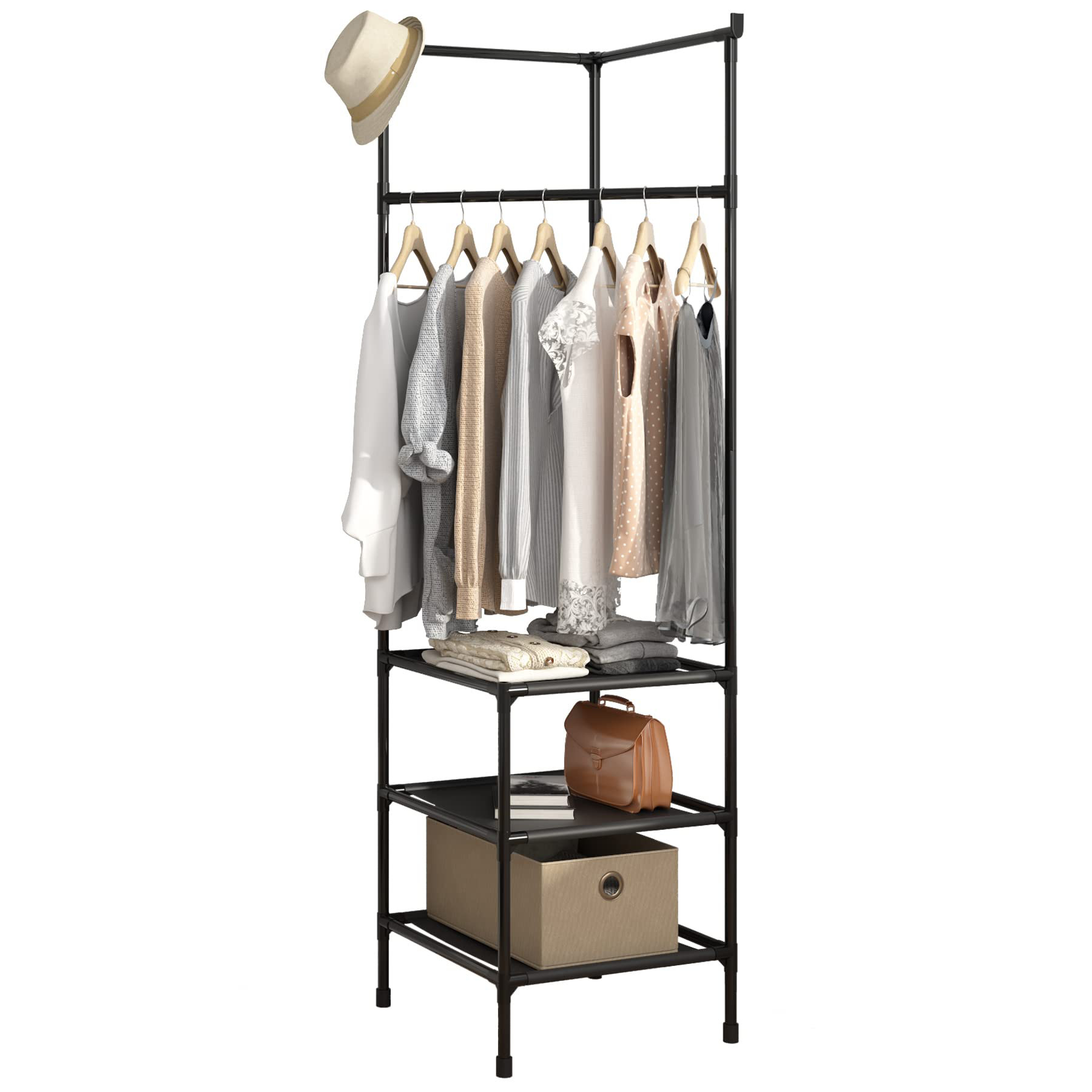 Rebrilliant Rafhael Metal Coat Rack Wayfair