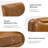 Arsim 29'' Wide Genuine Leather Top Grain Leather Swivel Club Chair-49819165