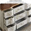 Buffets en bois peint moderne et luxueux
