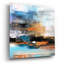«Warm Sunset» par - Peinture sans cadre-32821986