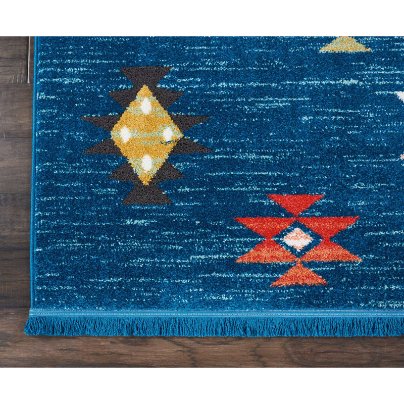 Southwestern Indoor Rug, Rectangle 9'3" x 13'
