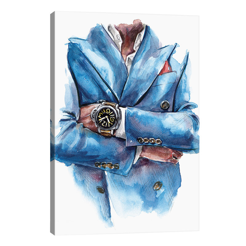 Panerai Style - Wrapped Canvas Painting, 66.04 cm H x 45.72 cm W x 1.91 cm D