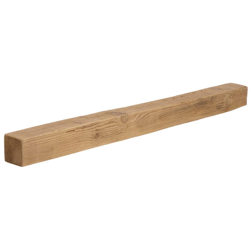 Beno Floating Mantel Shelf, Natural, 48" Width
