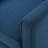 Navy Blue Fabric Push Back Chair For Elegant Home Décor-1211885166