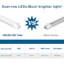 Ampoule DEL T8 de 8 pi à intensité variable, base FA8 / à une seule broche, couvercle givré-71011796