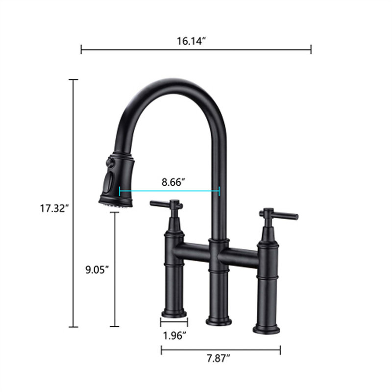 Red Cloud Pull Down Kitchen Faucet