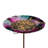 Birdbath/Feeder Stake - Swirl Purple