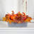Pumpkin Harvest Artificial Arrangement in Washed Vase