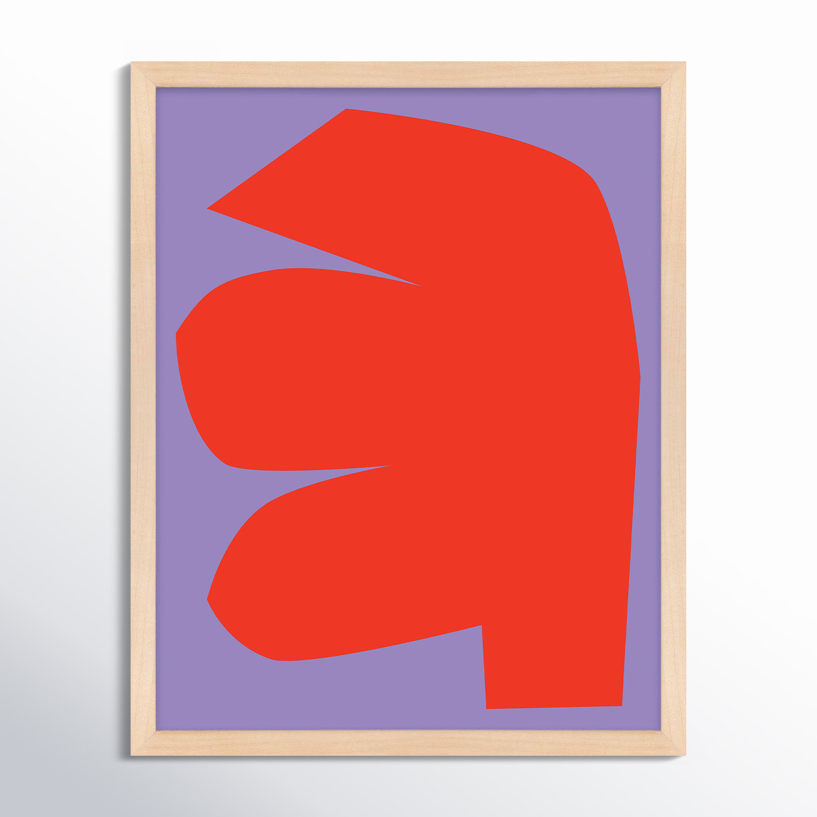 Module Minimalism 1 by Michael Kempen, Yellow Framed, 25" H x 20" W